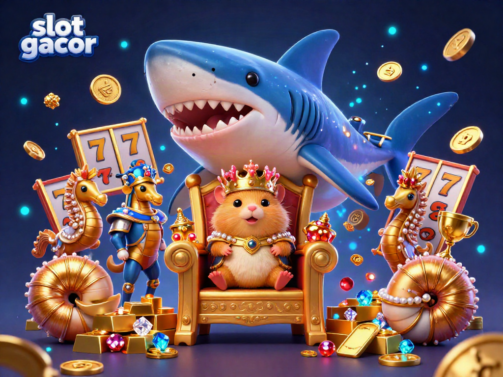 Spin and win big with slot gacor treasures amidst riches and vibrant characters.