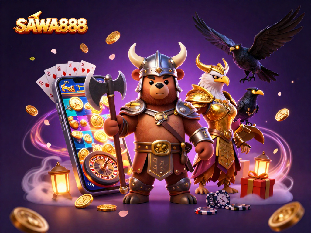 Experience thrilling gameplay at SAWA888 with dynamic slot games and exciting wins.
